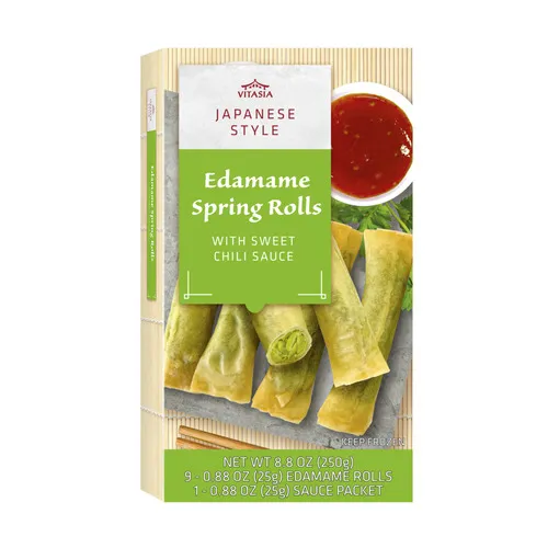 Στικς Edamame με sweet chilli σως