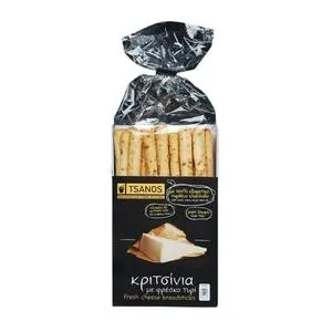 Κριτσίνια με φρέσκο τυρί 120γρ.