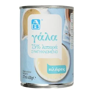 ΑΒ Γάλα Συμπυκνωμένο Πλήρες 400g