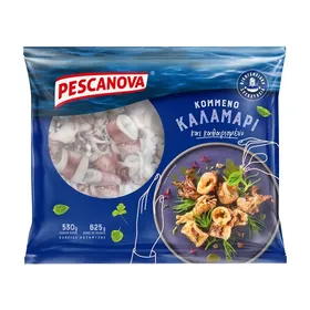 Καλαμάρι PESCANOVA Κομμένο & Καθαρισμένο Ινδίας 530g