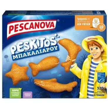Pescanova Peskitos Μπακαλιάρου MSC 320g