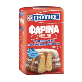 Γιώτης Αλεύρι Φαρίνα Κόκκινη 3x500gr