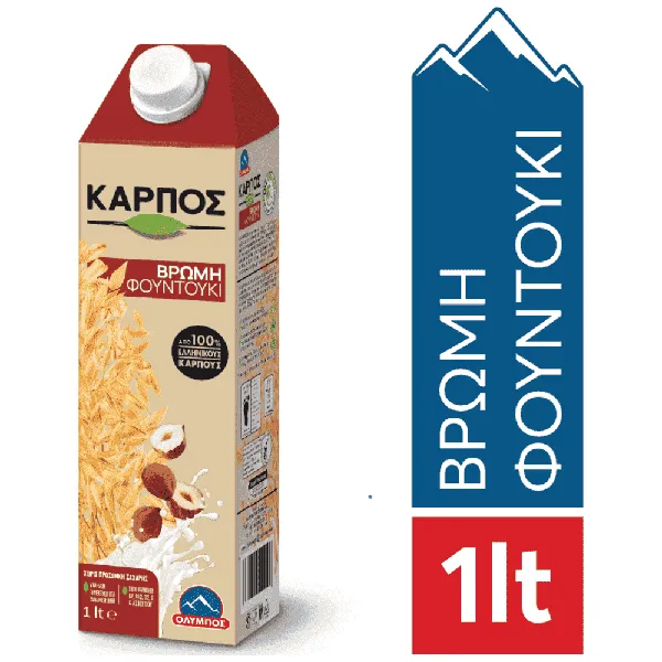 Βρώμη Φουντούκι 1L