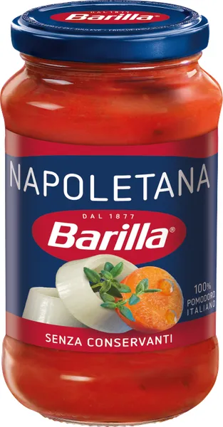 sauce basilico ή napoletana ή arrabbiata οικογ. συσκ.