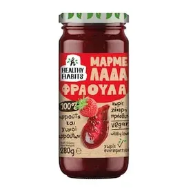 HEALTHY HABITS Μαρμελάδα Φράουλα Vegan 280g