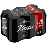 KAISER 330ml 5+1 δώρο