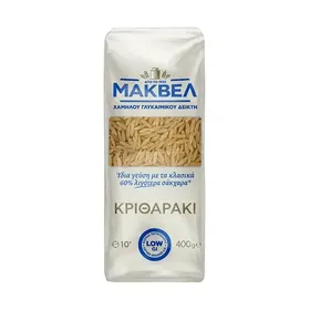 Μάκβελ Κριθαράκι Χαμηλού Γλυκαιμικού Δείκτη 400γρ.