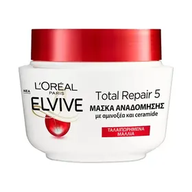 L'oreal Elvive Μάσκα Μαλλιών Total Repair 5 Για Ταλαιπωρημένα Μαλλιά 300ml.