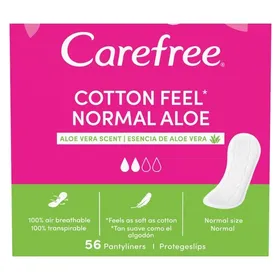 COTTON FEEL Σερβιετάκια Aloe 56τμχ