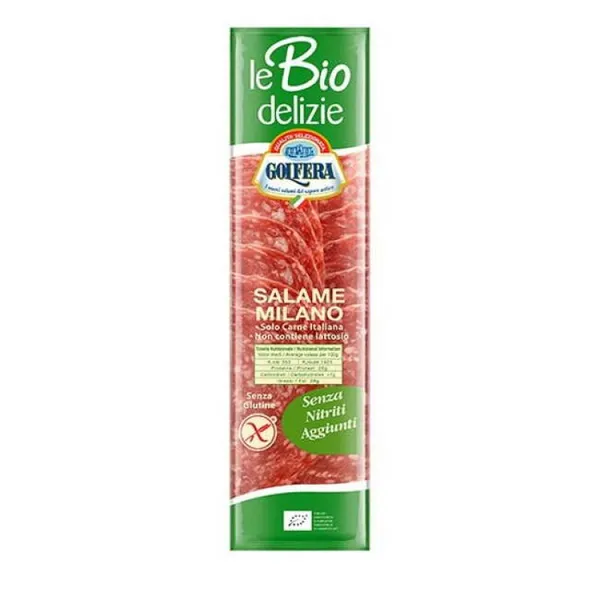 GOLFERA Σαλάμι Milano Χωρίς Γλουτένη 80 GR