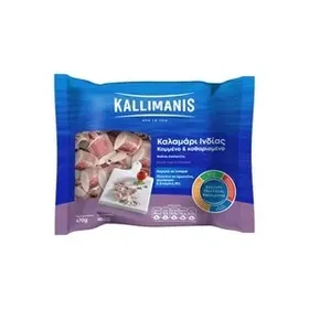 Καλαμάρι Ινδίας κομμένο καθαρισμένο κτψ. 400γρ.