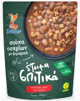 3ΑΛΦΑ Σούπα Οσπρίων με Δημητριακά & Λαχανικά 300 GR