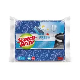 Σφουγγάρι Καθαρισμού Scotch-Brite® Fresh Χωρίς Γρατσουνιές για ευαίσθητες επιφάνειες,2 τεμάχια