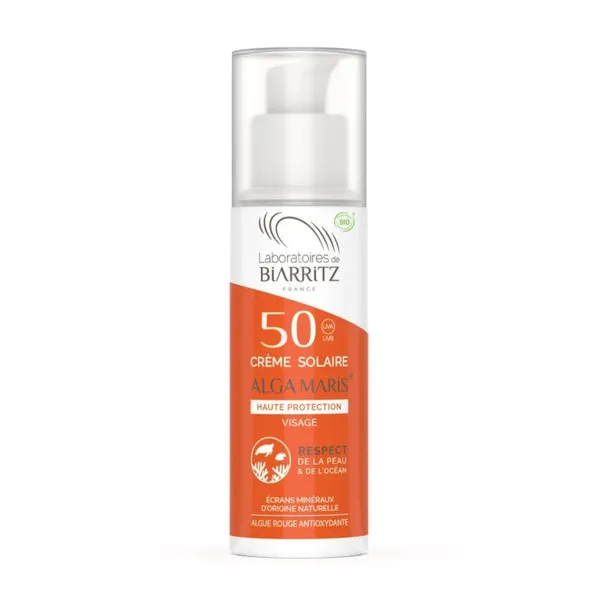 BIARRITZ Παιδική αντηλιακή κρέμα προσώπου SPF50 100 ml