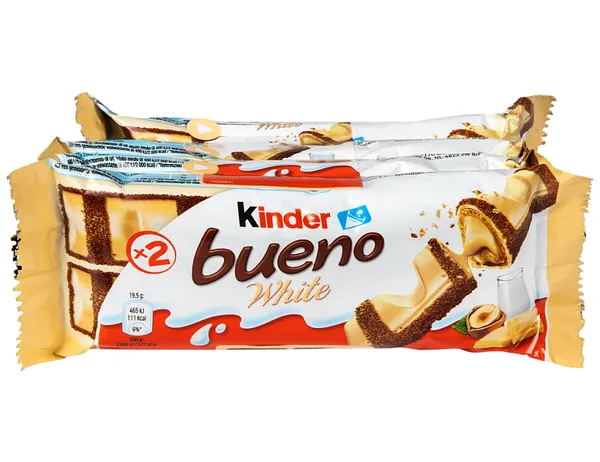 FERRERO kinder bueno white 39g (5τεμ.)