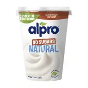 ALPRO Natural Επιδόρπιο Σόγιας Vegan Χωρίς γλουτένη Χωρίς λακτόζη Χωρίς ζάχαρη 400g