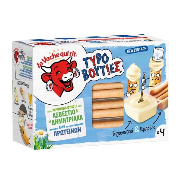ΤΥΡΟΒΟΥΤΙΕΣ Νέα Συνταγή 140g 4τμχ, MINI ORIGINAL 100% Τυρί 100g 5τμχ