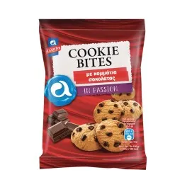 Αλλατίνη Cookie Bites Μπισκότα Σοκολάτας 70gr