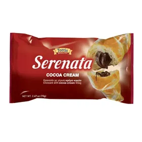 Κρουασάν με κρέμα κακάο SERENATA 3x70gr