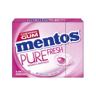 MENTOS Τσίχλες Pure Fresh Bubble 30g