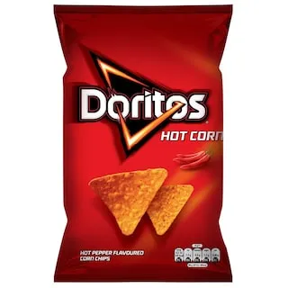 DORITOS Σνακ Καλαμποκιού Hot Corn 90g