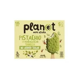 PLANET Παγωτό Pistachio Madagascar Vanilla 5x45γρ.