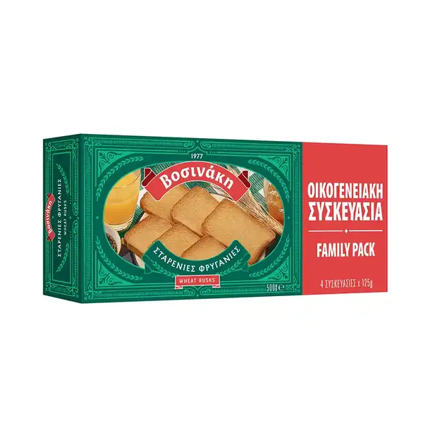 Βοσινάκη Φρυγανιές Σίτου 500γρ.