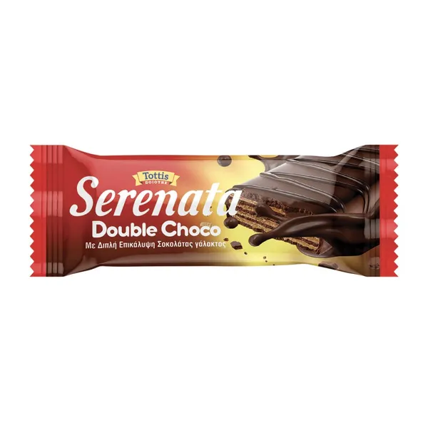Serenata Γκοφρέτα Φουντούκι με Σοκολάτα Γάλακτος 33g
