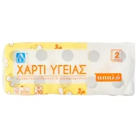 ΑΒ Χαρτί Υγείας 2 Φύλλα 10 Ρολά 750g