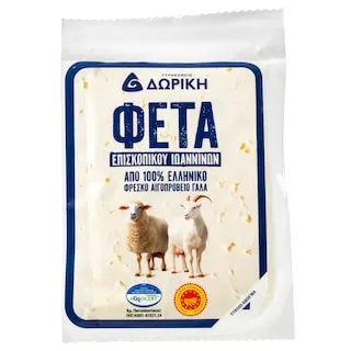 ΔΩΡΙΚΗ ΕΠΙΣΚ.ΙΩΑΝΝΙΝΩΝ Τυρί Φέτα ΠΟΠ Vacuum 400g