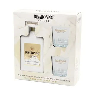 DISARONNO Λικέρ Disaronno Velvet 700ml + 2 Ποτήρια