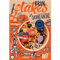 Τραγανές Νιφάδες Ολικής Άλεσης BDL Organic 250g
