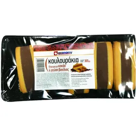 Κουλουράκια δίχρωμα με κακάο