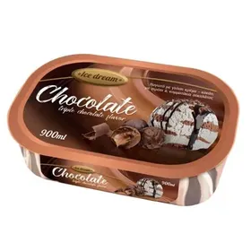 ΠΑΓΩΤΑ ΟΙΚΟΓΕΝΕΙΑΚΑ CHOCOLATE Triple Chocolate Flavor, CARAMEL with Roasted Almonds