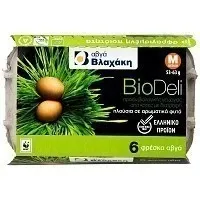 Βλαχάκη Αυγά Biodeli 6x63g