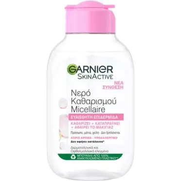 GARNIER MICELLAIRE ΚΛΑΣΙΚΟ ΝΕΡΟ ΚΑΘΑΡΙΣΜΟΥ ΚΑΙ ΓΙΑ ΕΥΑΙΣΘΗΤΕΣ ΕΠΙΔΕΡΜΙΔΕΣ 100ML
