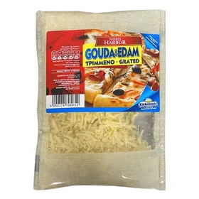 Τριμμένο edam & gouda ΕΛΛΗΝΙΚΕΣ ΦΑΡΜΕΣ 170gr