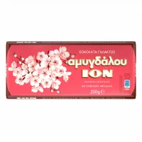 ΙΟΝ Σοκολάτα Γάλακτος Αμυγδάλου 200gr