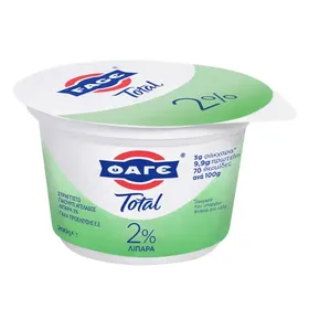 Φάγε Total Επιδόρπιο Γιαουρτιού 2% Με Μέλι 2X150gr