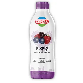 Κεφίρ φρούτα του δάσους φιάλη 500ml