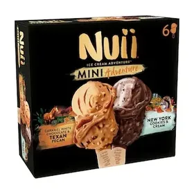 NUII Παγωτό Texan Pecan & New York Cookies