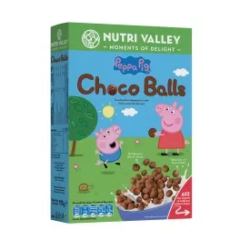 Παιδικά δημητριακά PEPPA PIG CHOCO BALLS 375gr