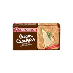 Cream Crackers με Σίκαλη Ολικής Άλεσης 175g