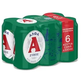 ΑΛΦΑ Μπίρα Lager 6x330ml