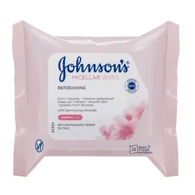 Johnson's Micellar Wipes Refreshing 25τεμ