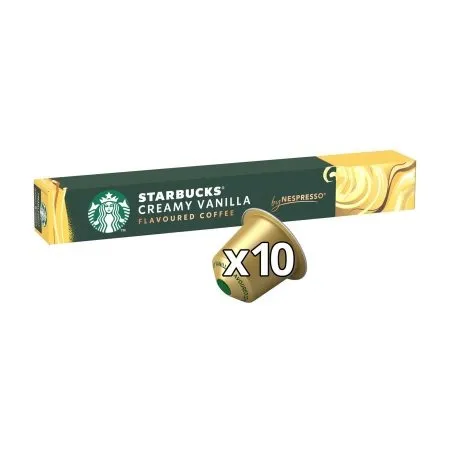 STARBUCKS Καφές Espresso Creamy Vanilla 10 κάψουλες συμβατές με μηχανή Nespresso 51g