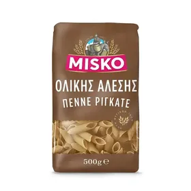 MISKO Πένες Ριγκάτε Ολικής Άλεσης 500g