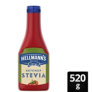 Hellmann's Κέτσαπ Με Στέβια Squeezy 520γρ.
