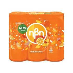 Πορτοκαλάδα Με Ανθρακικό Ήβη 6x330 ml
