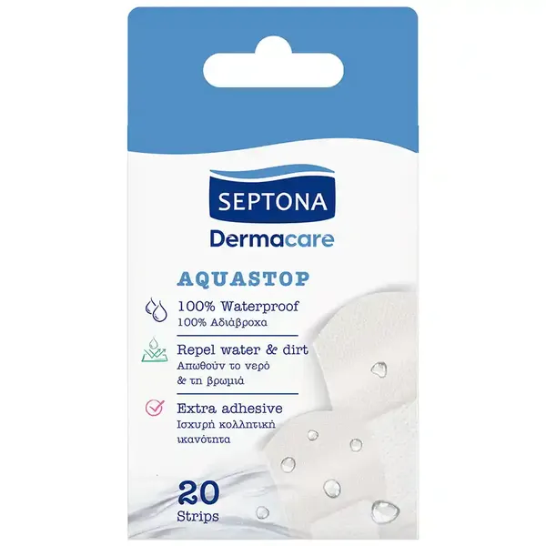 Septona Dermacare Επιθέματα Aquastop Strips 20τεμ.